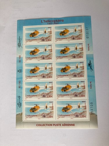 Mini feuille poste aérienne - mini,