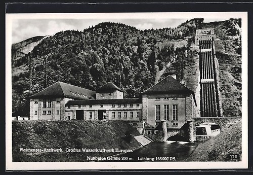 Carte postale walchensee - walchensee,, vue