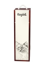 Ragdoll Boîte à Vin Avec Chat Art-Dog