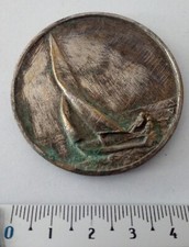 MEDAILLE THEME BATEAU MER VOILE VOILIER NAVIGATION SPORT