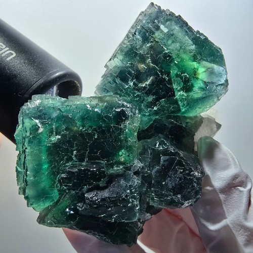 Cube fluorite fantôme - de,