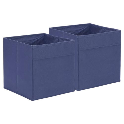 2pcs boîtes rangement tissé - 2pcs,
