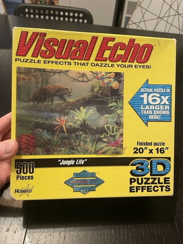 Visual echo puzzle - visual, 3d