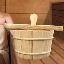 Tonneau de sauna en bois Accessoires de bain robustes pour la maison Piscine