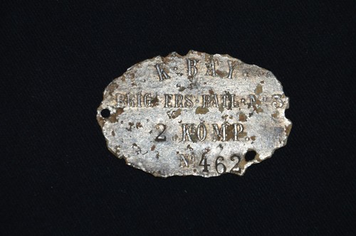 Plaque identite allemande - plaque,