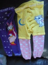 LOT DE 2 LEGGINGS CHAUDS BEBE