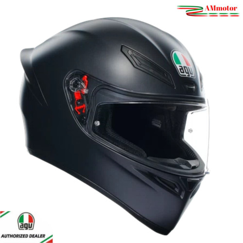 Casque agv matt - agv, black