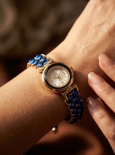 Montre bracelet quartz avec - quartz,