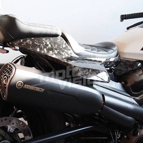 Flancs selle carbone harley - flancs,