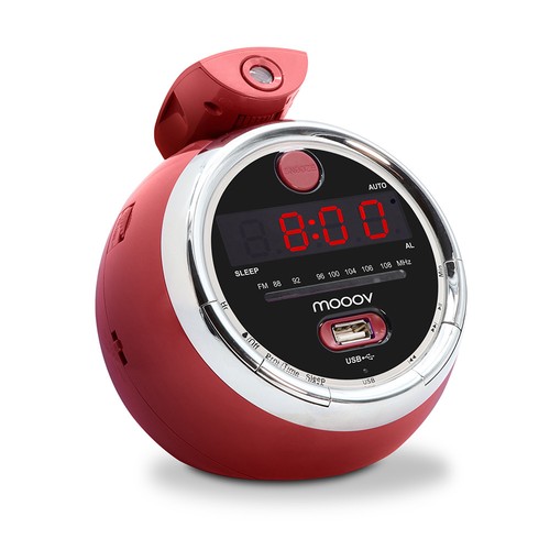Radio réveil cherry - radio-réveil,
