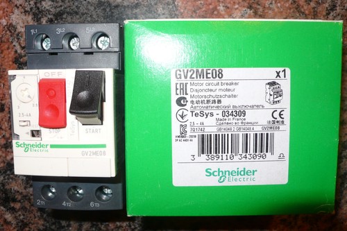 Disjoncteur moteur triphase - disjoncteur,