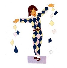 LES DÉBUTS D'ARLEQUIN  M.Van