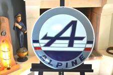 Plaque émaillée ALPINE