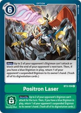 Digimon TCG BT3-104 Positron Laser Common Union Impact Card Game BT3-104