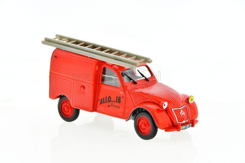 Citroen 2cv azu pompiers - azu,