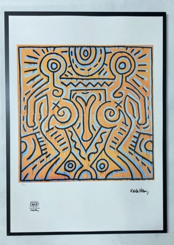 Lithographie keith haring - haring, 50