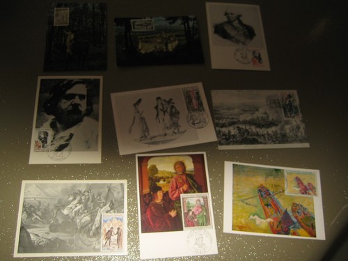 Lot cartes 1er jour 1972 - cartes,