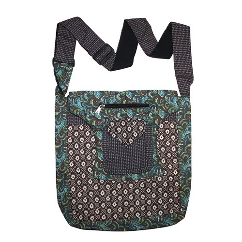Sac bandoulière tissu - à, en