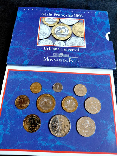 Coffret francs 1996 - francs, ,fdc