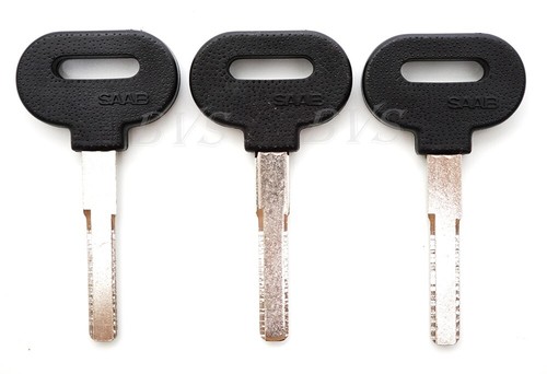 Key blank fit for saab - key,