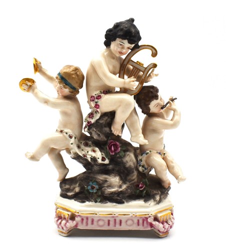 Capodimonte groupe putti - capodimonte, 3