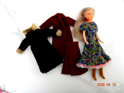 Poupée vintage tressy - poupée,