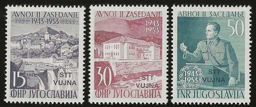 1953 trieste décennale - -,