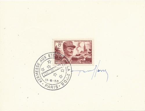 France général leclerc - leclerc, 1953