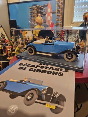 Grande voiture tintin kuifje - grande,