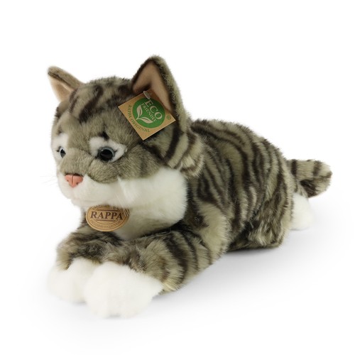 Peluche chat tigré gris cm - tigré,