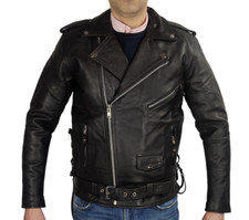 Veste En Cuir Véritable