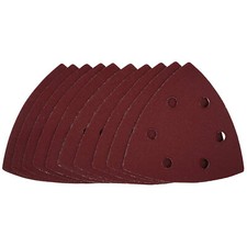 Draper 41891 Delta Sablage Feuilles - Hook & Loop , 93mm, 240 Gravier 10Pc