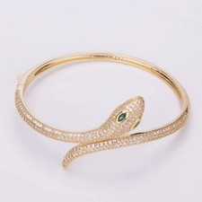 Bracelet Bangle Serpent