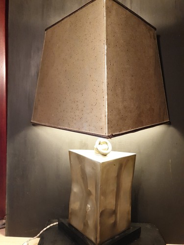 Lampe ancienne bidon gourde - bidon,,
