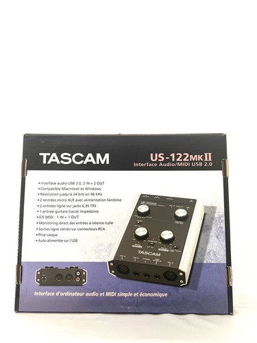 Tascam 122mkii interface - us-122mkii,