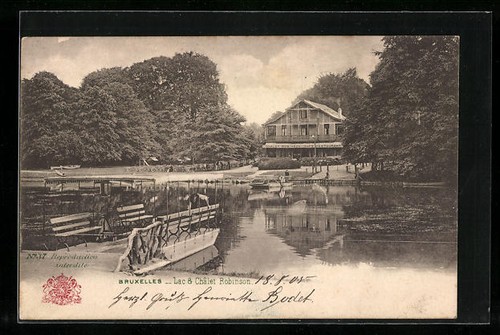 Cpa brüssel bruxelles lac - brüssel, /