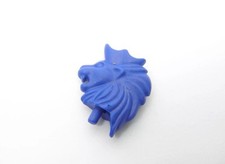 Playmobil 6000 Crest Lion-Head for Helmet Crête Tête de Lion Bleu pour Casque