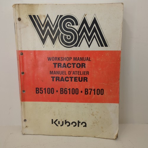 Kubota b5100 b6100 - kubota,