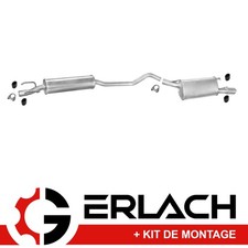 Echappement silencieux pour