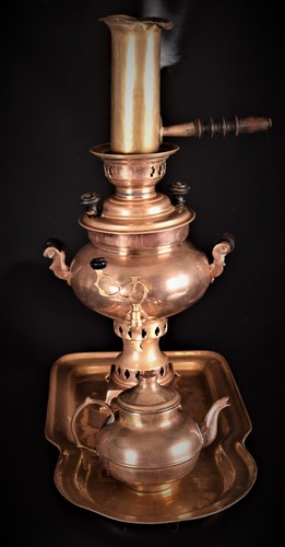 Vieux samovar charbon - vieux,
