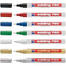 Edding 780 Peinture Stylo Marqueur Balle Pointe 0.8mm - Étanche - Achat 3 Avoir