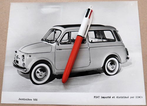 Photo 1960 fiat 500 jardiniere - photo,