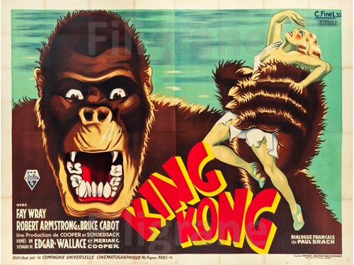 King kong film - rjgb, poster