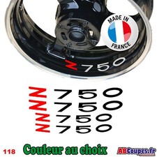 Stickers Jantes Z750 - 20 et