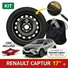 17" Spare Wheel for Renault