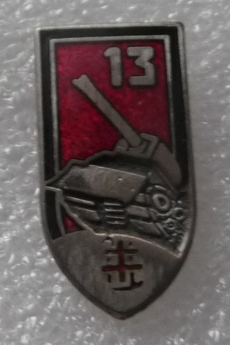 Pin militaire 13 regiment - du,