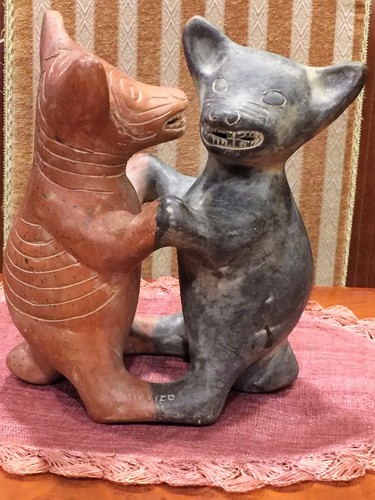 Antique mexican precolumbian - antique,