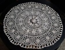 Ancien Grand Napperon en GUIPURE D'IRLANDE ou BRETON - Années 1900