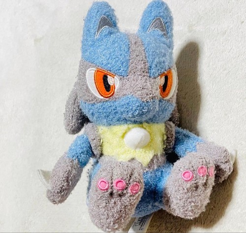 Peluche pokemon lucario pastel - pokemon,