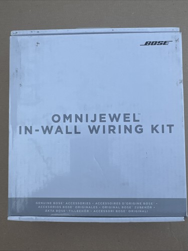Bose omnijewel wall wiring - in-wall,